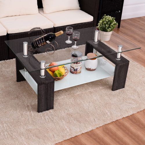 Wood Rectangular Coffee Tables (Photo 3 of 20)