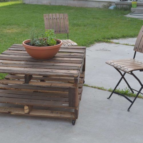 Wooden Garden Coffee Tables (Photo 7 of 20)