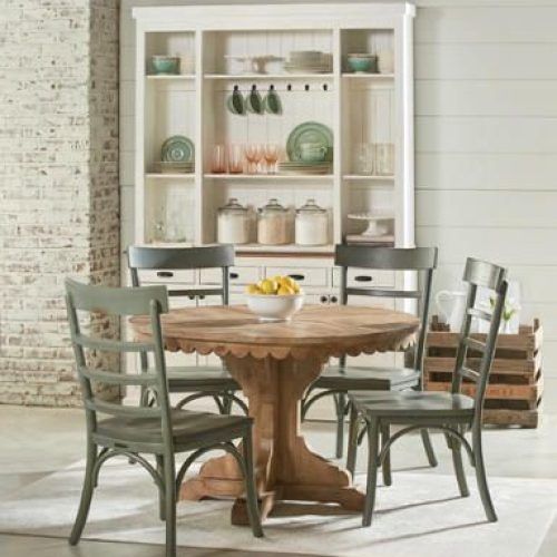 Magnolia Home Top Tier Round Dining Tables (Photo 4 of 20)