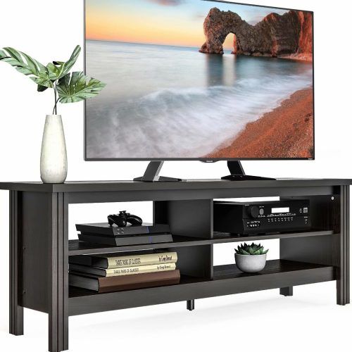 Horizontal Or Vertical Storage Shelf Tv Stands (Photo 8 of 20)