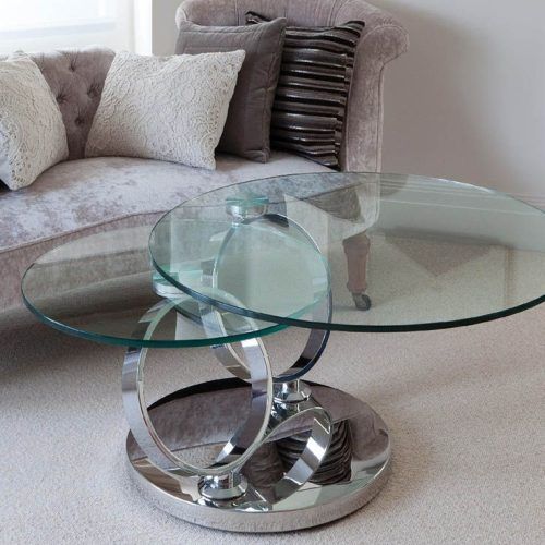 Silver Orchid Bardeen Round Coffee Tables (Photo 16 of 20)