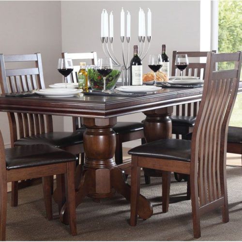 Dark Solid Wood Dining Tables (Photo 17 of 20)