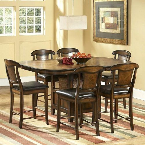 Bradford 7 Piece Dining Sets With Bardstown Side Chairs (Photo 16 of 20)
