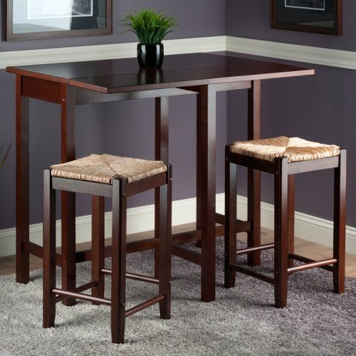 Bettencourt 3 Piece Counter Height Dining Sets (Photo 6 of 20)