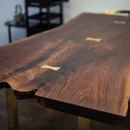 Black And Walnut Dining Tables (Photo 2 of 20)