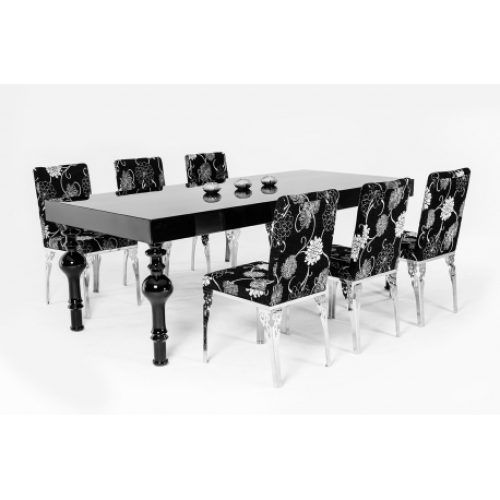 Black High Gloss Dining Tables (Photo 11 of 20)