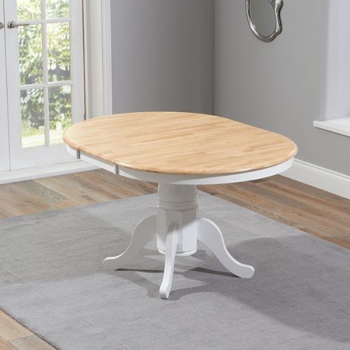 White Round Extendable Dining Tables (Photo 3 of 20)