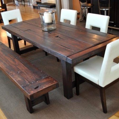 Dark Solid Wood Dining Tables (Photo 11 of 20)