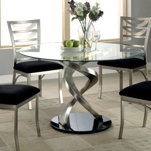 Clear Glass Dining Tables And Chairs (Photo 20 of 20)