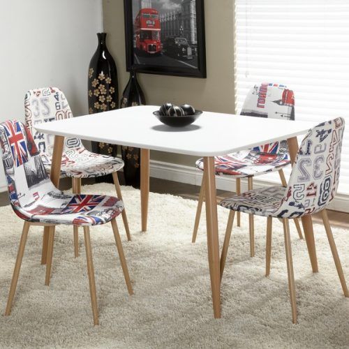 Dining Tables With White Legs And Wooden Top (Photo 15 of 20)