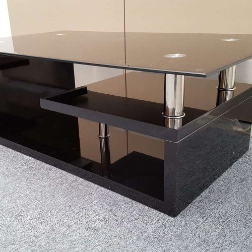 Glass And Black Coffee Tables (Photo 18 of 20)