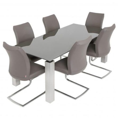 Grey Glass Dining Tables (Photo 6 of 20)