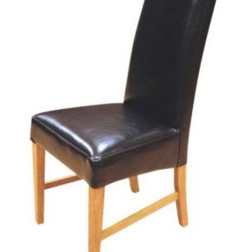 Real Leather Dining Chairs (Photo 11 of 20)