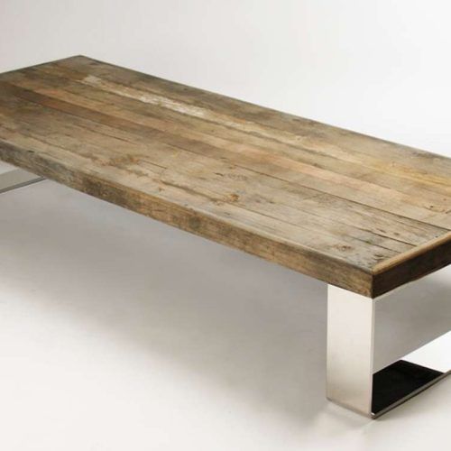 Natural Wood Coffee Tables (Photo 13 of 20)
