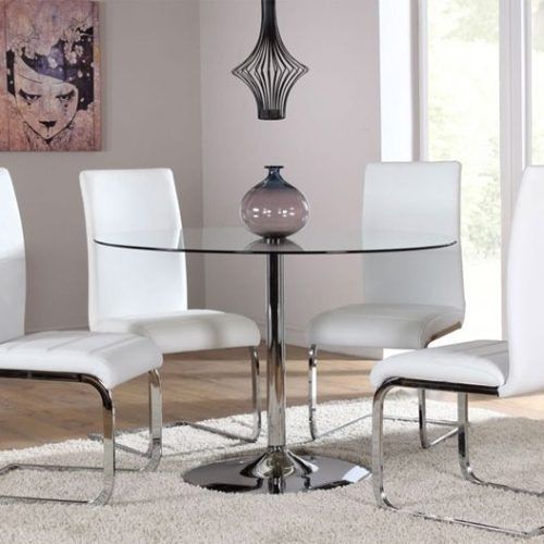 Chrome Dining Tables And Chairs (Photo 5 of 20)