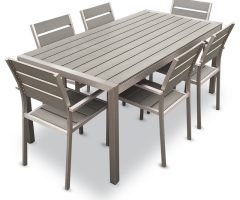 20 Inspirations Outdoor Dining Table and Chairs Sets