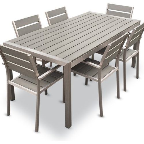 Outdoor Dining Table And Chairs Sets (Photo 1 of 20)