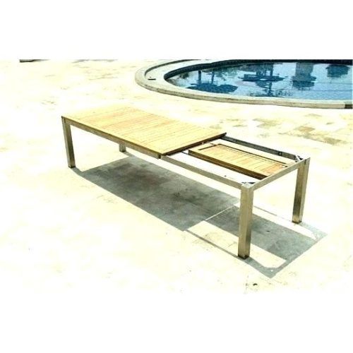 Outdoor Extendable Dining Tables (Photo 17 of 20)