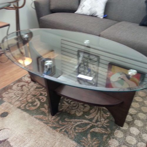 Oval Glass And Wood Coffee Tables (Photo 5 of 20)