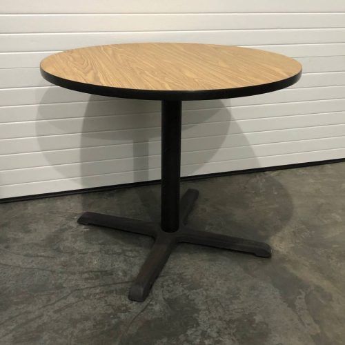 Collis Round Glass Breakroom Tables (Photo 1 of 20)