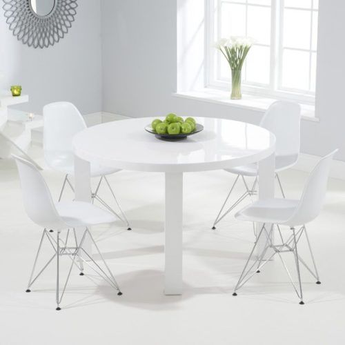 Round High Gloss Dining Tables (Photo 6 of 20)