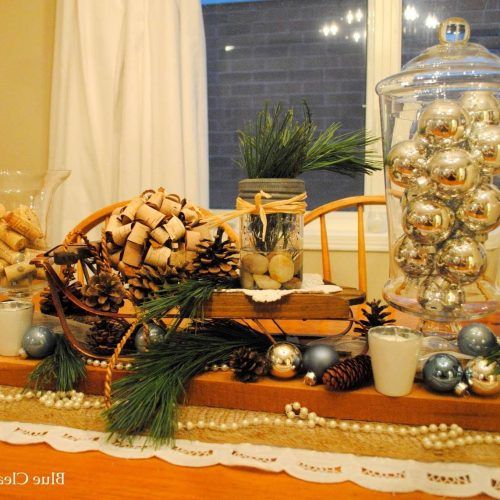 Rustic Christmas Coffee Table Decors (Photo 15 of 20)
