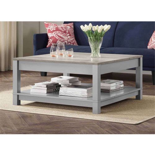 Rustic Coffee Tables With Bottom Shelf (Photo 9 of 20)