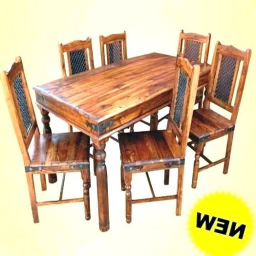 Sheesham Dining Tables And Chairs (Photo 11 of 20)