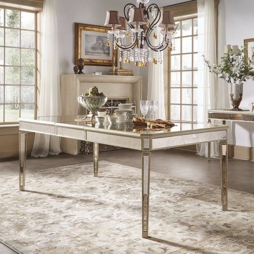 Antique Mirror Dining Tables (Photo 19 of 20)