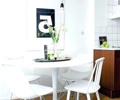 20 Collection of Small Round White Dining Tables