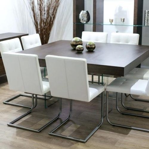 Dark Wood Square Dining Tables (Photo 16 of 20)