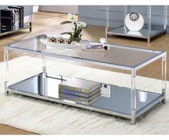 20 Collection of Thalberg Contemporary Chrome Coffee Tables by Foa