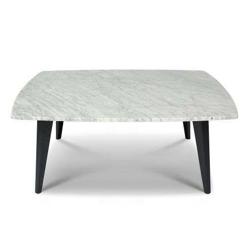 White Marble Gold Metal Coffee Tables (Photo 9 of 20)