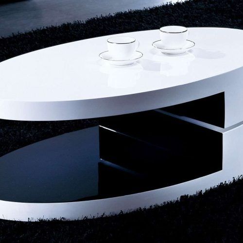 White Oval Coffee Tables (Photo 8 of 20)