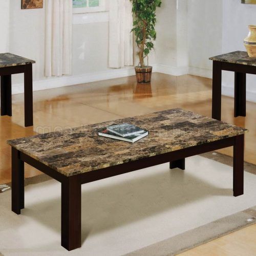 Faux-Marble Top Coffee Tables (Photo 1 of 20)