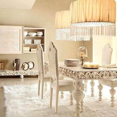 Cream Dining Tables And Chairs (Photo 4 of 20)
