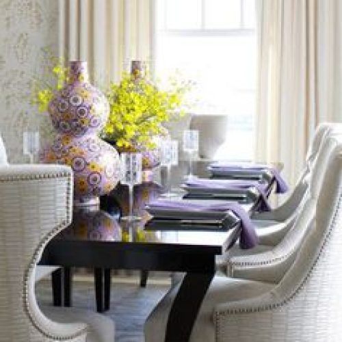 Palazzo 6 Piece Dining Sets With Pearson Grey Side Chairs (Photo 16 of 20)