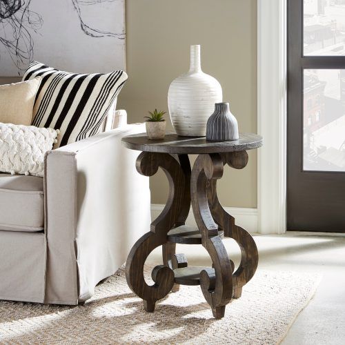 Bellamy Traditional Weathered Peppercorn Storage Coffee Tables (Photo 5 of 20)