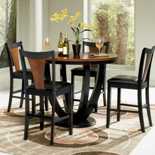 Berrios 3 Piece Counter Height Dining Sets (Photo 20 of 20)