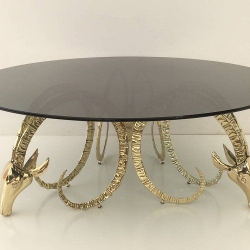 Cacti Brass Coffee Tables (Photo 16 of 20)