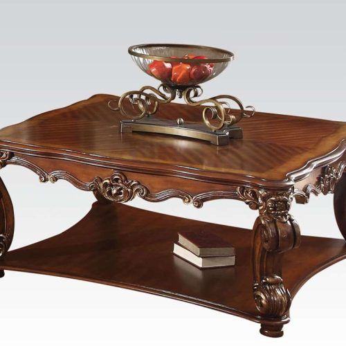 Cherry Wood Coffee Table Sets (Photo 18 of 20)