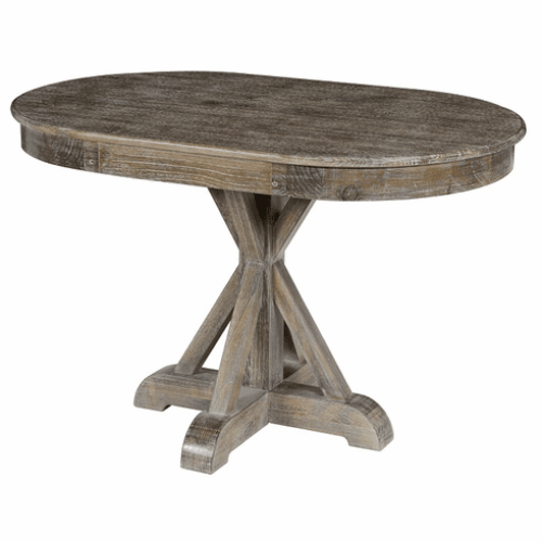 Oval Reclaimed Wood Dining Tables (Photo 17 of 20)