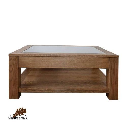 Coffee Tables With Glass Top Display Drawer (Photo 18 of 20)