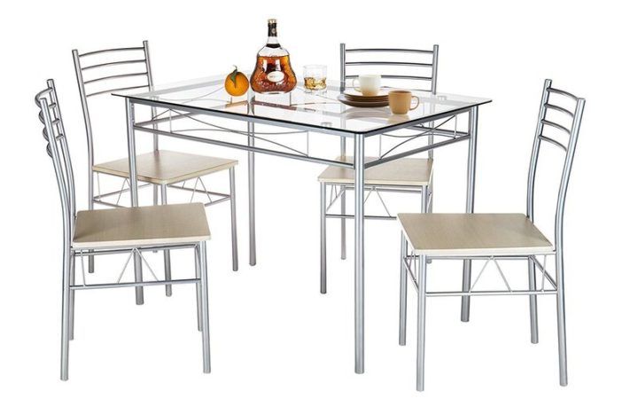 The Best Liles 5 Piece Breakfast Nook Dining Sets
