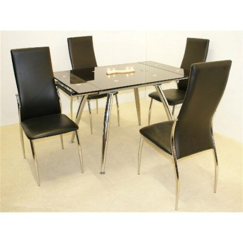 Extendable Dining Table And 4 Chairs (Photo 15 of 20)