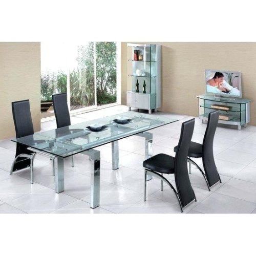 Extendable Glass Dining Tables And 6 Chairs (Photo 15 of 20)