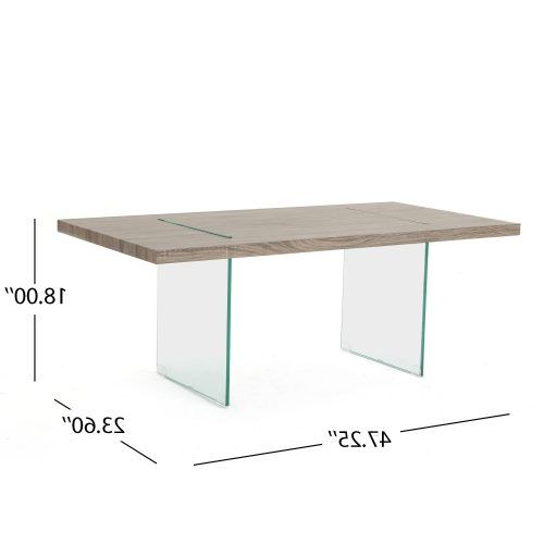 Finbar Modern Rectangle Glass Coffee Tables (Photo 12 of 20)