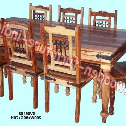 Indian Wood Dining Tables (Photo 1 of 20)