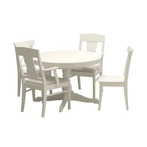 White Dining Tables And Chairs (Photo 19 of 20)