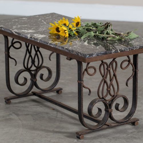 Iron Marble Coffee Tables (Photo 13 of 20)